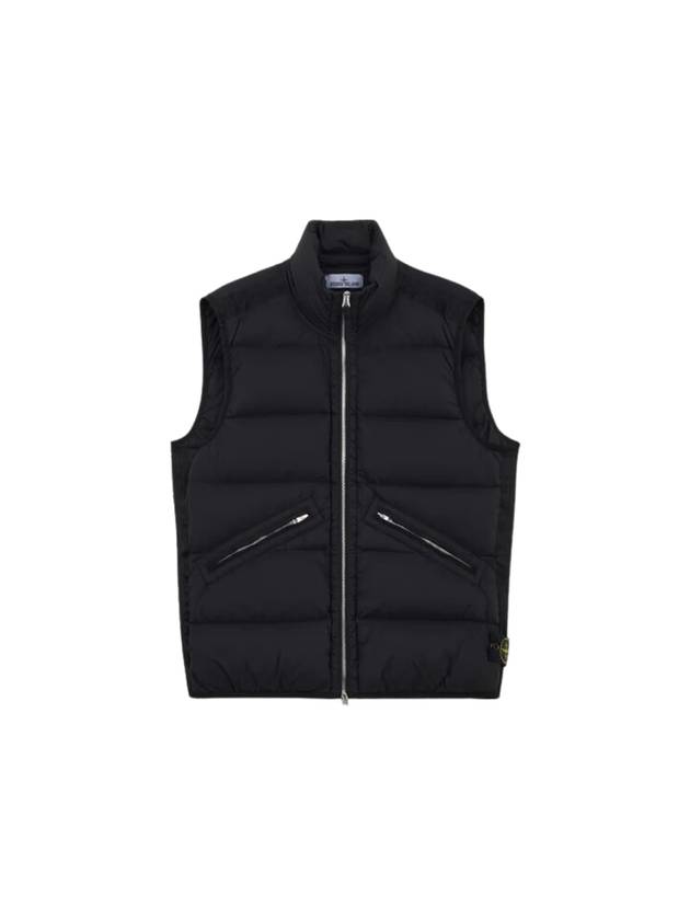 Seamless Tunnel Nylon Down Vest Black - STONE ISLAND - BALAAN 2