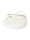 Intrecciato Gemelli Small Shoulder Bag White - BOTTEGA VENETA - BALAAN 6