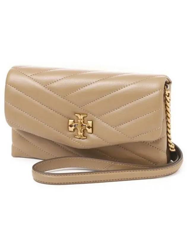 Kira Chevron Chain Long Wallet Desert Dune - TORY BURCH - BALAAN 2