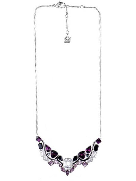 Impulse multicolored crystal rhodiumplated necklace - SWAROVSKI - BALAAN 2