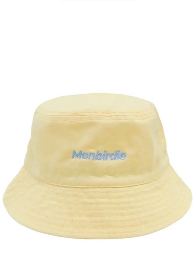 Script color bucket hat YELLOW - MONBIRDIE GOLF - BALAAN 10