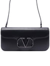 V Logo Cross Bag Black - VALENTINO - BALAAN 2