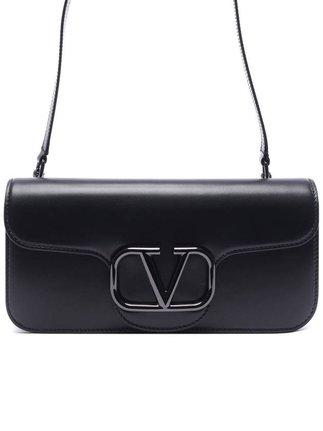 V Logo Cross Bag Black - VALENTINO - BALAAN 2