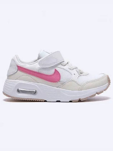 Kids Air Max SC Sneakers White Pink - NIKE - BALAAN 1