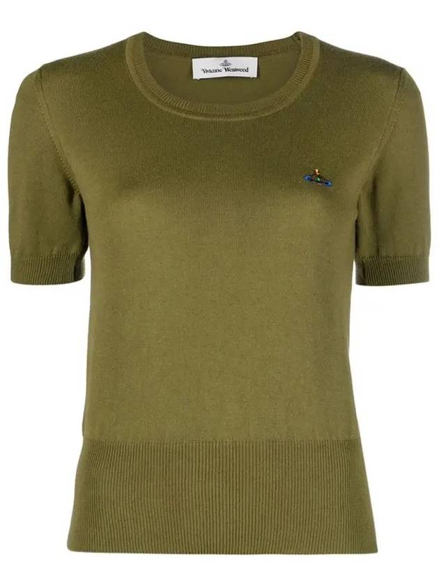 Bea Knit Top Khaki - VIVIENNE WESTWOOD - BALAAN 2