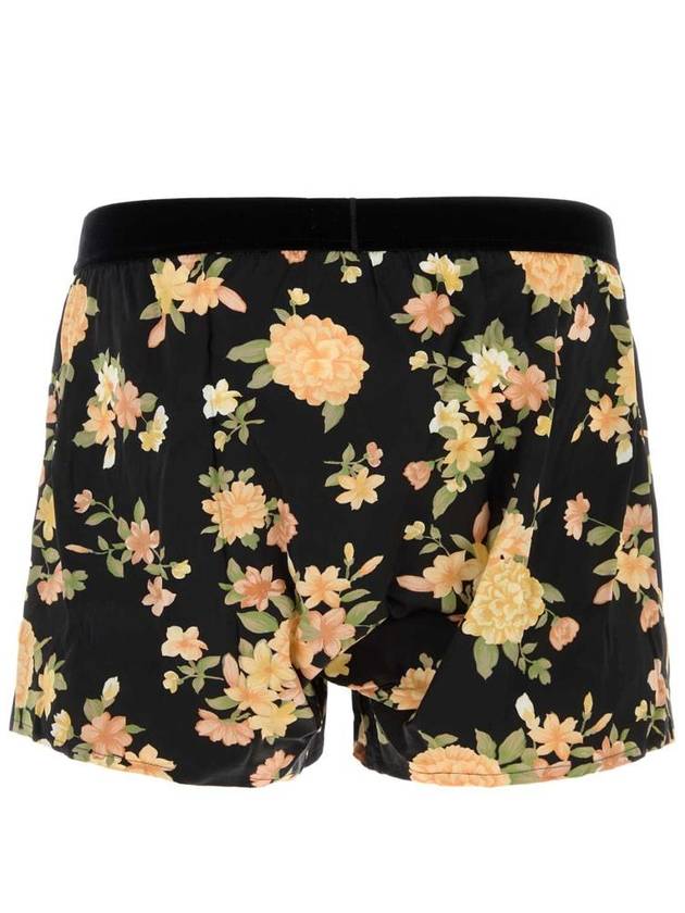 floral print satin boxer briefs - TOM FORD - BALAAN 3