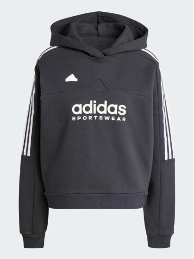 TiRo Cut 3S Fleece Hoodie Black - ADIDAS - BALAAN 2