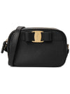 Vara Bow Camera Soft Grain Cross Bag Black - SALVATORE FERRAGAMO - BALAAN 2