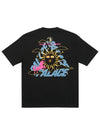 DA ONE T shirt black DA ONE T shirt - PALACE - BALAAN 1