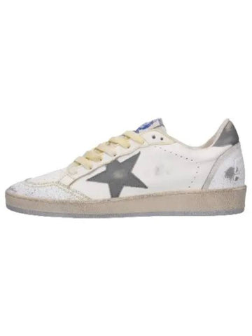 Ballstar sneakers white silver - GOLDEN GOOSE - BALAAN 1