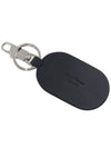 Gancini Key Holder Black - SALVATORE FERRAGAMO - BALAAN 3