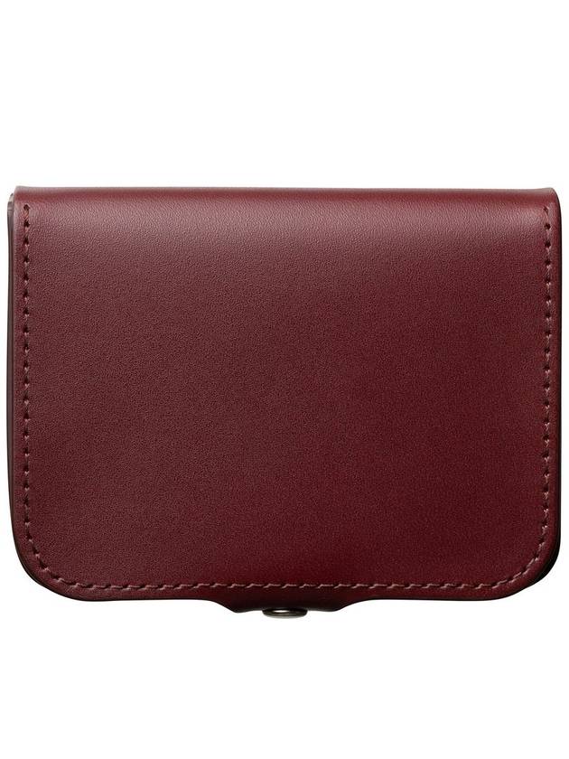 Josh Leather Coin Wallet Burgundy - A.P.C. - BALAAN 7