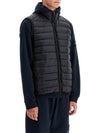 Loom Woven Chambers Recycled Nylon Down TC Vest Black - STONE ISLAND - BALAAN 3