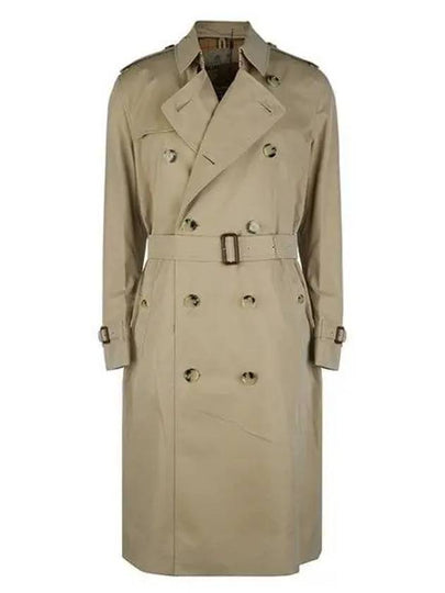 Men Kensington Heritage Trench Double Coat Beige - BURBERRY - BALAAN 2