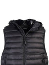 D.D. Shell Goggles Down Vest Black - CP COMPANY - BALAAN 5