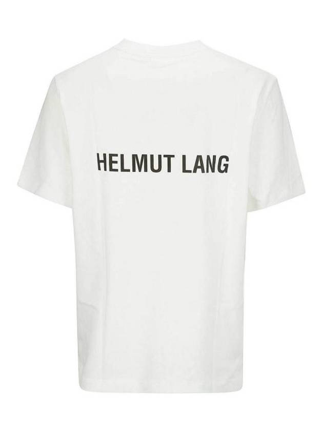 Logo Short Sleeve T-Shirt White - HELMUT LANG - BALAAN 3