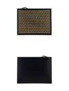 5th Spike Clutch Bag Black - CHRISTIAN LOUBOUTIN - BALAAN.