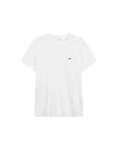 UNDERWEAR Men s Mini Eagle Logo Lounge T Shirt White - EMPORIO ARMANI - BALAAN 1