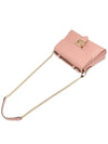 Pink Leather Interlocking Top Handle Small Chain 2WAY - GUCCI - BALAAN 4