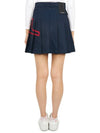 Women's Naomi NAOMI Pleated Skirt Navy - J.LINDEBERG - BALAAN 5