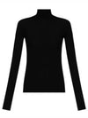 Woolen Turtleneck Black - BOTTEGA VENETA - BALAAN 2