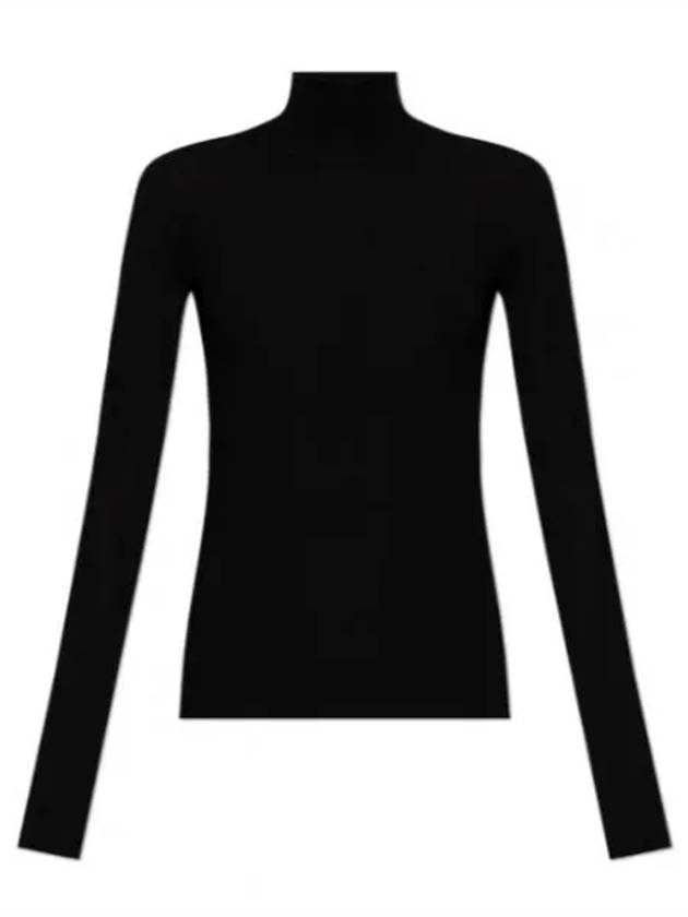 Woolen Turtleneck Black - BOTTEGA VENETA - BALAAN 2