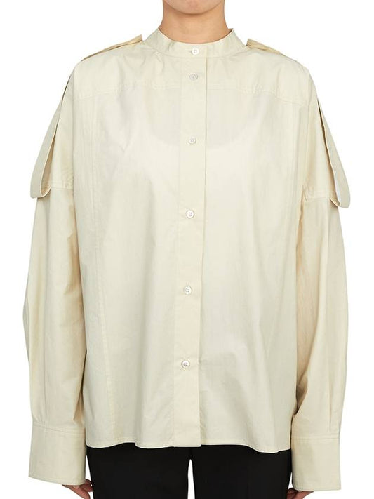 Women's Shirt NEPTUNE SNW 1109 DOVE - STUDIO NICHOLSON - BALAAN 1