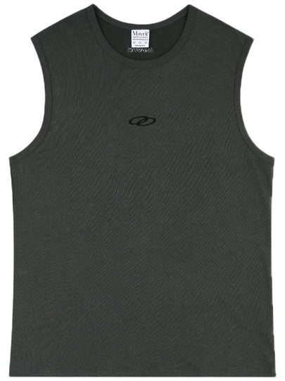 Unisex Cozy Pigment Sleeveless Dark Gray - MAVRK - BALAAN 2