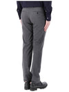 Men's Mayer Stretch Wool Straight Pants Grey - THEORY - BALAAN 5