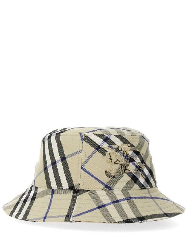 Check Bucket Hat Green - BURBERRY - BALAAN 4