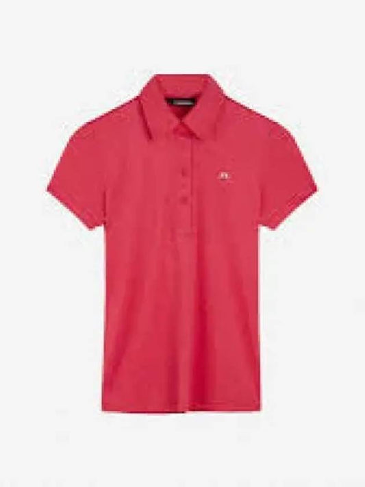 Golf Alaya Jacquard Polo GWJT07569 Q113 Women's Alaya Jacquard Polo - J.LINDEBERG - BALAAN 2