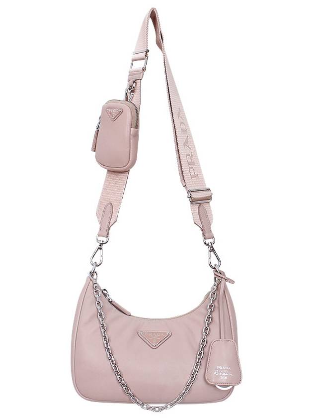 Re-Edition 2005 Padded Nappa Leather Shoulder Bag Pink - PRADA - BALAAN 5