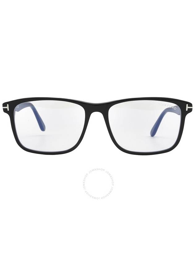 Tom Ford Blue Light Block Square Men's Eyeglasses FT5752-B 001 57 - TOM FORD - BALAAN 1