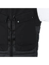 Shell R Mix Goggle Hooded Padded Vest Black - CP COMPANY - BALAAN 8