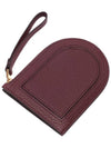 Pin D Taurillon Soft Grain Leather Card Wallet Rosewood - DELVAUX - BALAAN 6