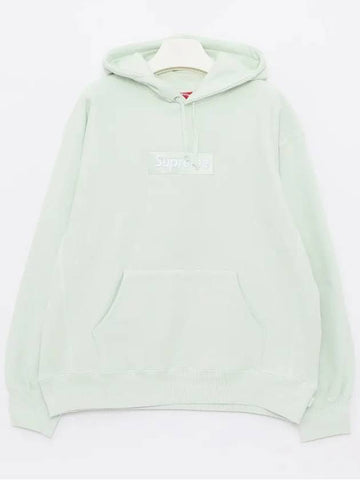 SW56 LT GREEN box logo hoodie - SUPREME - BALAAN 1