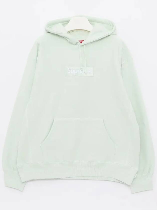 SW56 LT GREEN box logo hoodie - SUPREME - BALAAN 3