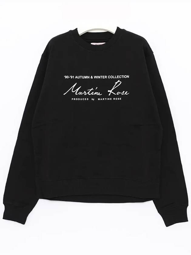 CMR601 BLACK Sweat Sweatshirt - MARTINE ROSE - BALAAN 3