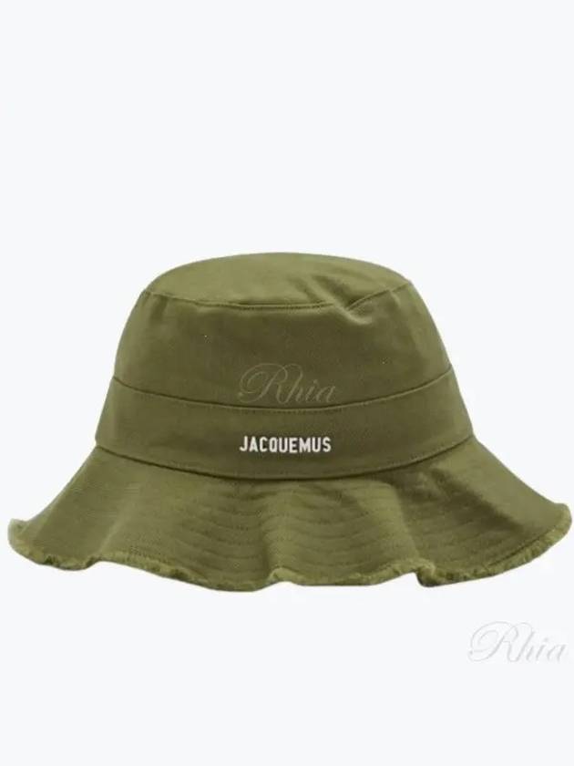 Le Bob Artichaut Cotton Bucket Hat Khaki - JACQUEMUS - BALAAN 2