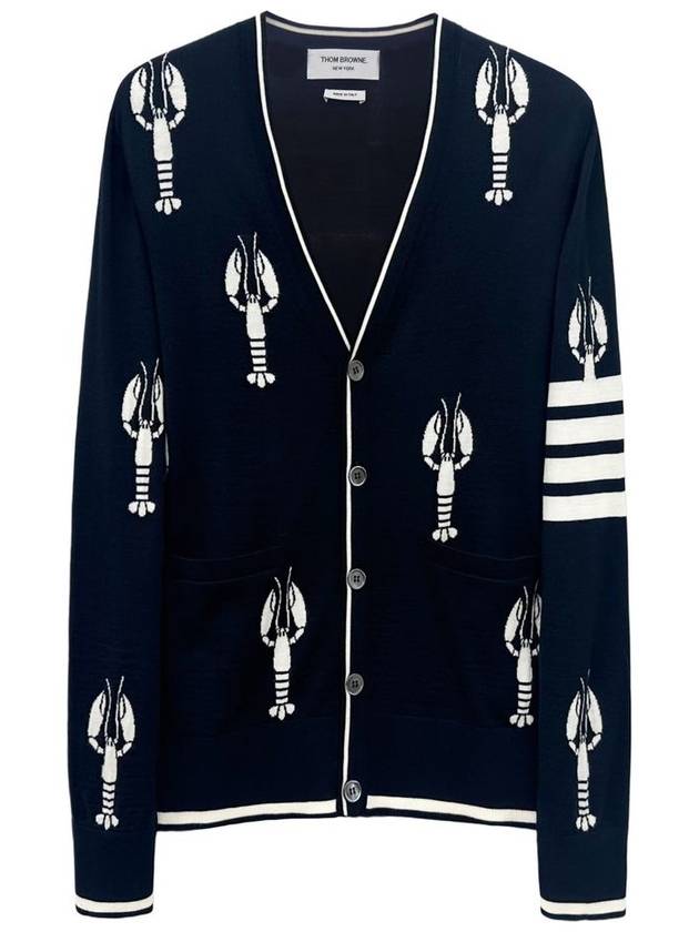 Armband lobster wool cardigan MKC415A 415 - THOM BROWNE - BALAAN 1