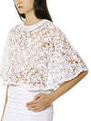 Isabel Marant EtoileCOTTON CROCHETED LACE CAPE - ISABEL MARANT - BALAAN 3