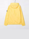 Kids Waffen Hooded Jacket Yellow 761640233 V0030 - STONE ISLAND - BALAAN 3