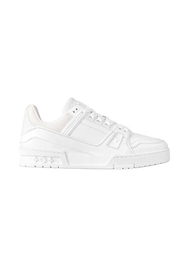 LV Trainer Low Top Sneakers White - LOUIS VUITTON - BALAAN 1