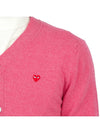 Mini Red Heart Waffen AZ N080 051 4 Men s Wool Cardigan - COMME DES GARCONS - BALAAN 9