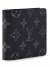 Slender Monogram Eclipse Half Wallet Black - LOUIS VUITTON - BALAAN 5