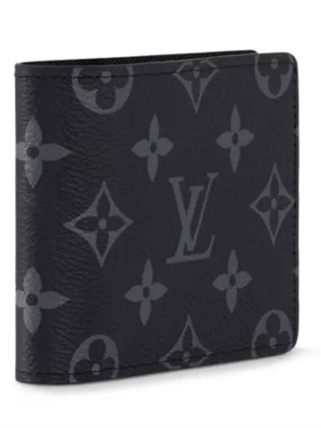 Slender Monogram Eclipse Half Wallet Black - LOUIS VUITTON - BALAAN 5