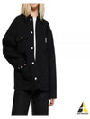 Michigan Organic Cotton Denim Jacket Black - CARHARTT WIP - BALAAN 2