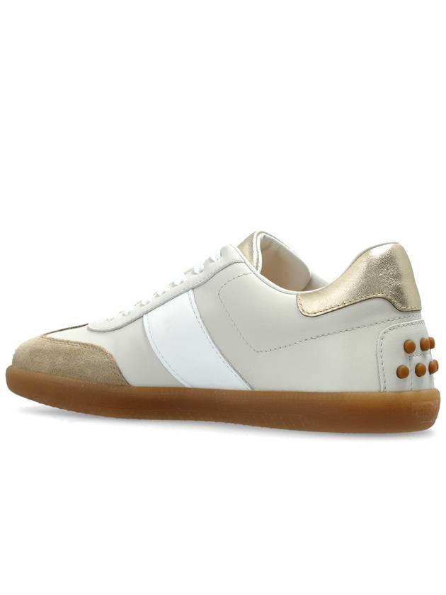 Tod’s Sport Shoes Tabs, Women's, Cream - TOD'S - BALAAN 5