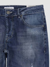 IKALOOK ITALY Normal Scratch Men's Medium Denim BJN101 - IKALOOOK - BALAAN 4