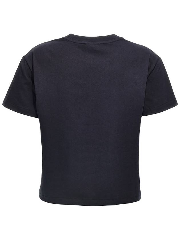 Boxy Rue Madame Short Sleeve T-Shirt Navy - A.P.C. - BALAAN 3